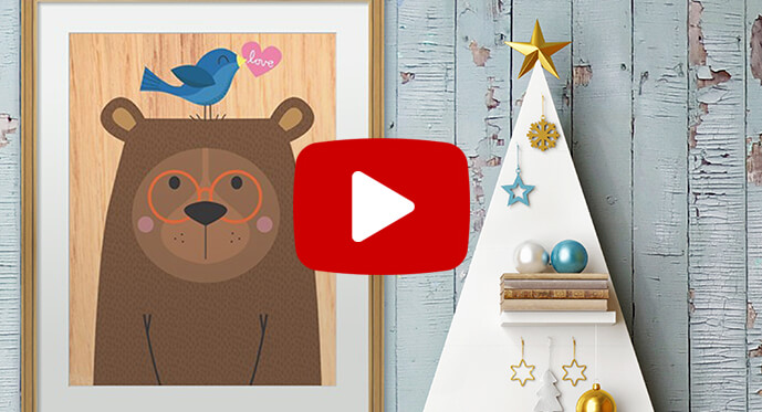 gifts for kids art prints video