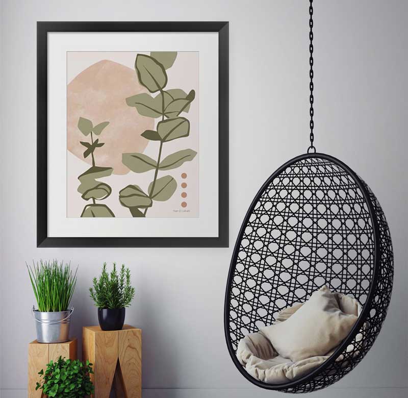 framed earthy chic series