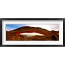 Panoramic Images - Mesa Arch glowing at sunrise, Canyonlands National Park, Utah, USA (R742964-AEAEAGOFDM)