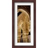 Panoramic Images - Low angle view of carving on arches and columns of a palace, Court Of Lions, Alhambra, Granada, Andalusia, Spain (R761921-AEAEAGLFGM)