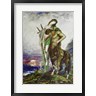 Gustave Moreau - Dead Poet Carried By a Centaur, 1870 (R830855-AEAEAGOFDM)