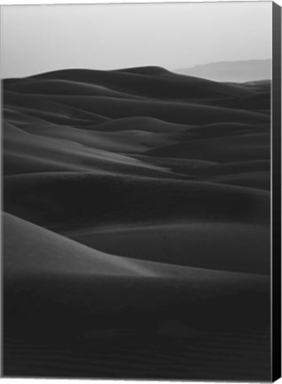 Framed Black Dunes Print