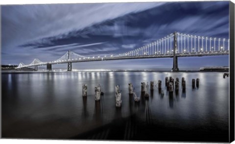 Framed Bay Lights Print