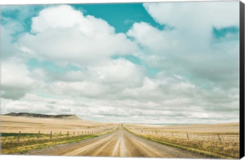 Framed Dirt Road Travels Print