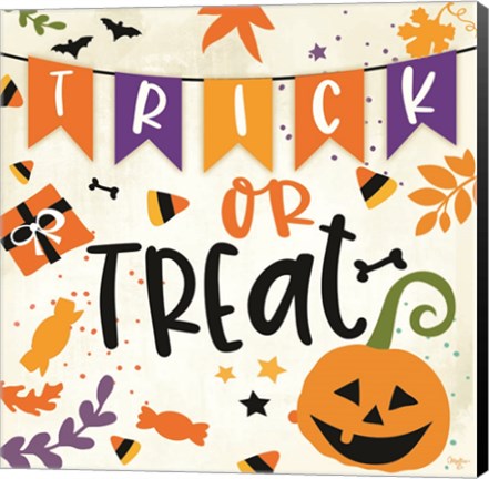 Framed Trick or Treat Print