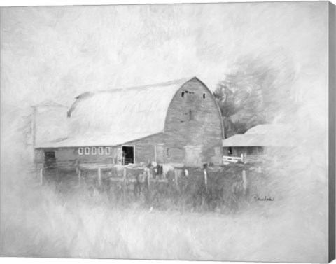 Framed Sully&#39;s Barn II Print