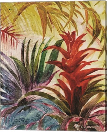 Framed Tropic Botanicals VI Print