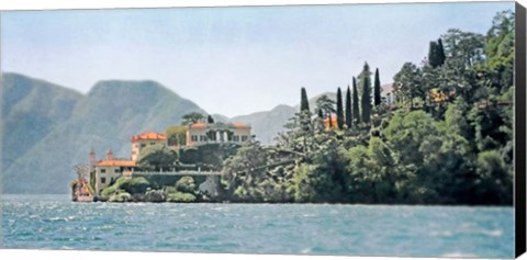 Framed Villa del Balbianello Print