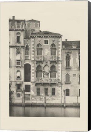 Framed Vintage Views of Venice III Print