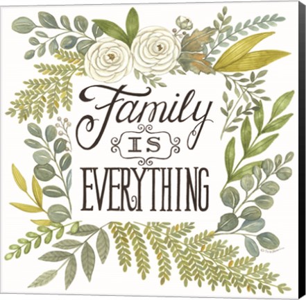 Framed Family is Everything Print