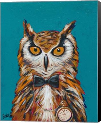 Framed Spy Animals I-Undercover Owl Print