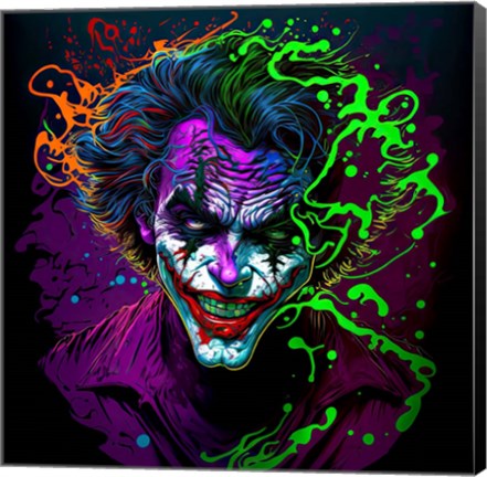 Framed Joker Print