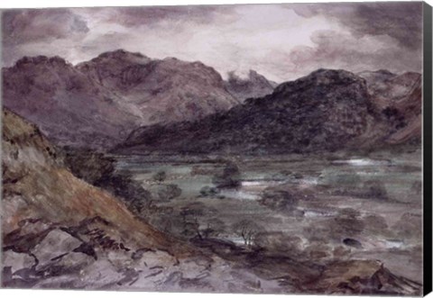 Framed View in Borrowdale Print