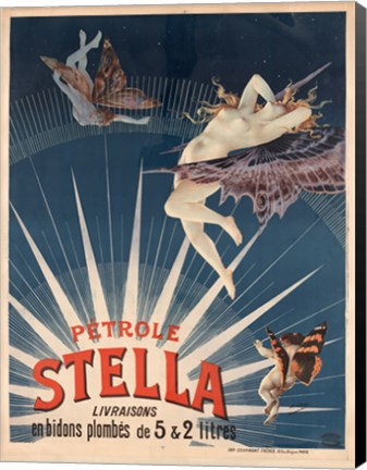 Framed Petrole Stella Print