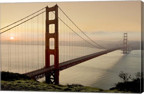 Framed Golden Gate Sunrise #2 Print