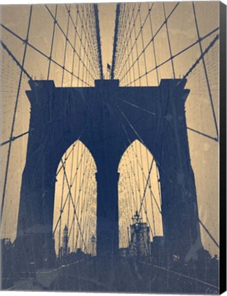 Framed Brooklyn Bridge Print