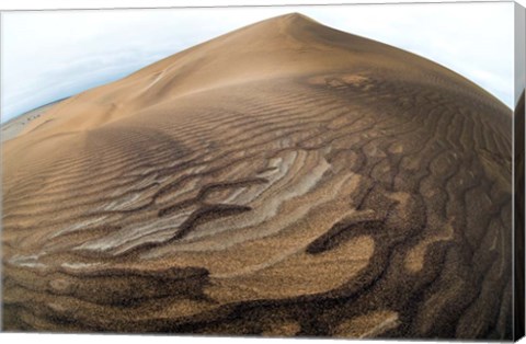 Framed Desert Landscape, Namibia Print