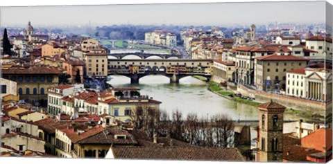 Framed Ponte Vecchio, Florence Print