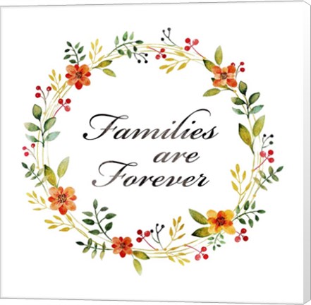 Framed Families are Forever Print