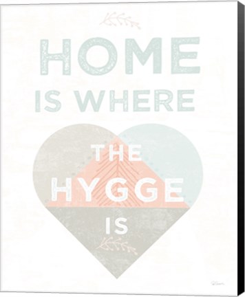 Framed Cozy Hygge I Print