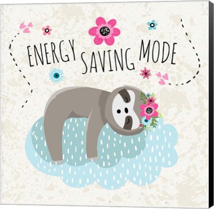 Framed Energy Saving Mode Print