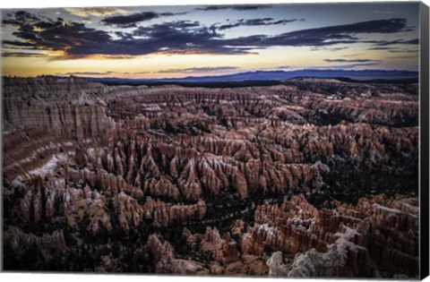 Framed Bryce Canyon Sunset 3 Print