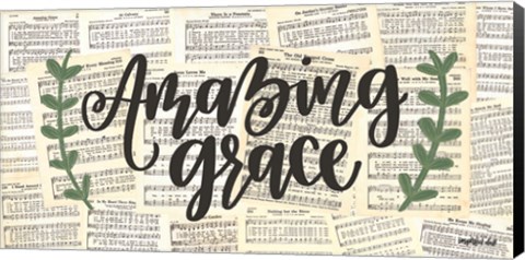 Framed Amazing Grace Print