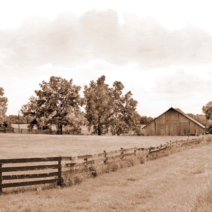 Framed Simple Farm Life Print