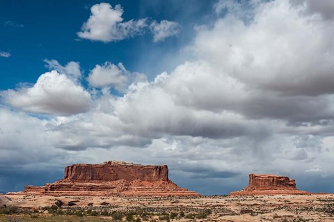 Mesas And Thunderclouds Over The Colorado Plateau, Utah Art by Judith  Zimmerman / DanitaDelimont at FramedArt.com