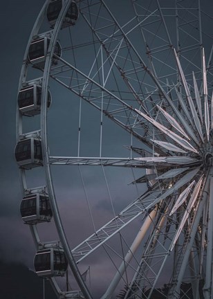 Framed Wheel Is Turning Print