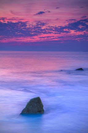 Framed Scenic Cape May Beach 2, Cape May NJ Print