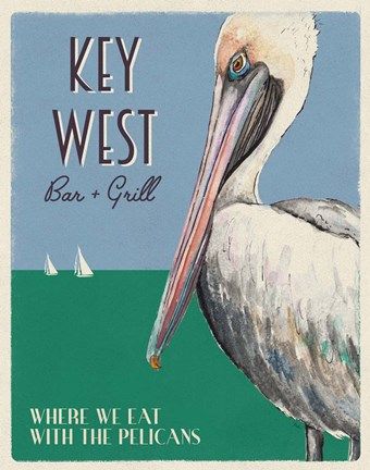 Framed Key West Print