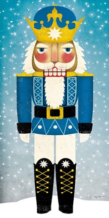 Framed Nutcracker III Bright Print