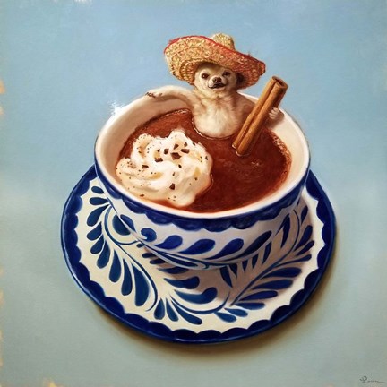 Framed Mexican Hot Chocolate Print