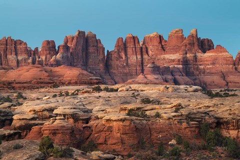 Framed Needles Canyonlands National Park Print