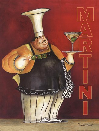 Martini For You Artwork by Jennifer Garant at FramedArt.com