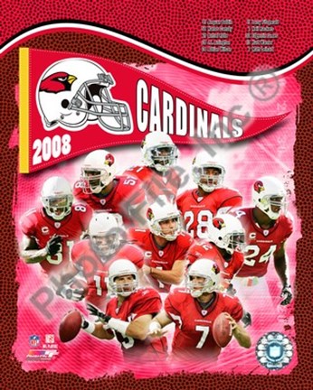 2008 Arizona Cardinals Team Composite Poster by Unknown at FramedArt.com