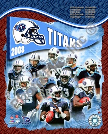 2008 Tennessee Titans Team Composite Poster by Unknown at FramedArt.com