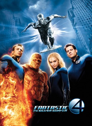 Fantastic Four: Rise of the Silver Surfer Movie Poster Poster by Unknown at  FramedArt.com