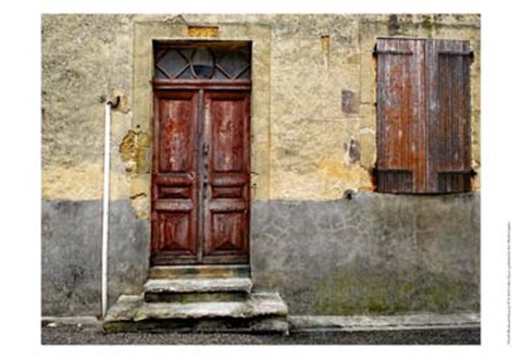 Framed Weathered Doorway IV Print