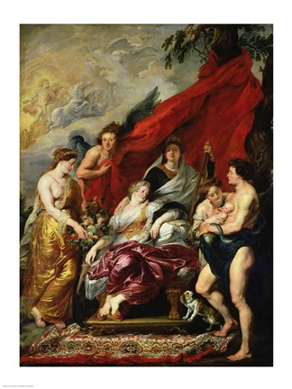 The birth of Louis XIII, 1625, 295×394 cm by Peter Paul Rubens: History,  Analysis & Facts