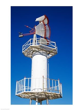 Framed American Windmill, Lubbock, Texas, USA Print