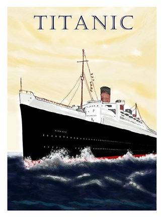 Framed Titanic Poster Print