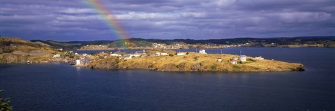 Framed Trinity Bay, Trinity, Newfoundland Island, Newfoundland and Labrador Province, Canada Print