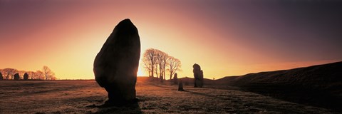 Framed Avebury Wiltshire England Print