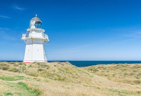 Framed New Zealand, South Island, Catlins, Waipapa Lighthouse Print