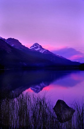 Framed Moraine Lake, Banff National Park, Alberta, Canada Print