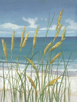 Framed Summer Breeze II Print