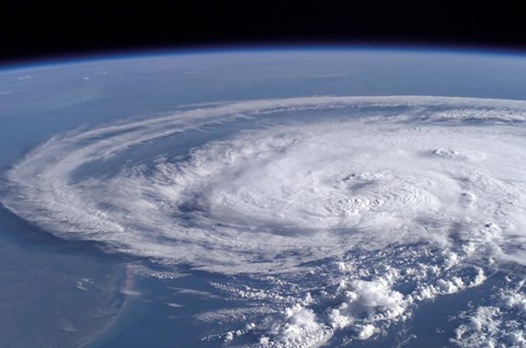 Framed Tropical Storm Claudette Print