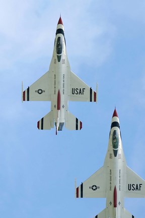 Framed United States Air Force Demonstration Team Thunderbirds Print